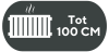 Geschikt tot 100cm